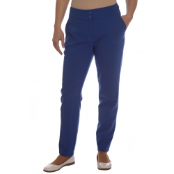 Mariola - dámské klasické kalhoty modré
