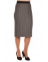 M9841 - dámská sukně plisé šedá