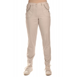 AST2032 - dámské  šedé bavlněné kalhoty