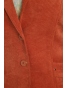 ST120 - dámské manšestrové sako pomerančové