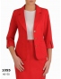 AST1055 - dámská červená bavlněná sukně