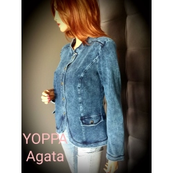 Agata - dámský džínový kabátek