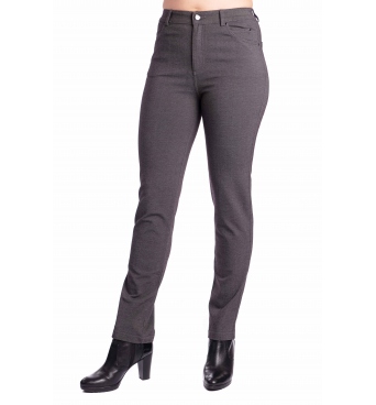 Lafei-Nier - dámské antracitové elegantní kalhoty