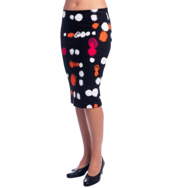 K22-040 - dámská sukně barevné koule
