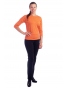 K22-001 - dámské oranžové tričko s 3/4 rukávem