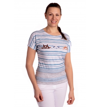 K23-036 - dámské letní tričko kormidla