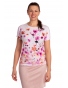 K23-047 - dámské letní tričko fialové květy