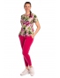 K23-057 - dámské letní tričko barevné květy I