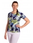 K23-058 - dámské letní tričko barevné květy II