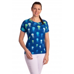 K23-067 - dámské letní tričko medúzy