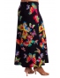 K23-251 - dámská letní dlouhá sukně barevné motýle