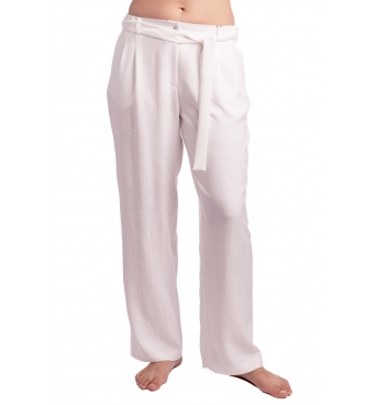 F001 - dámské letní bílé kalhoty